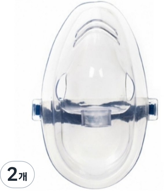 오므론 네블라이저 전용 성인용 마스크 NEB-MSLP-KA, 2개