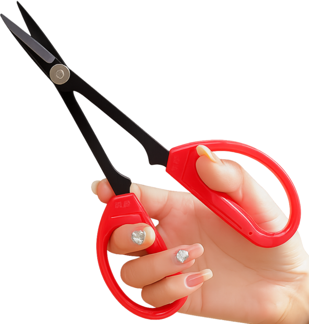 데일리픽 원예 화원 전지가위 레드, 1개