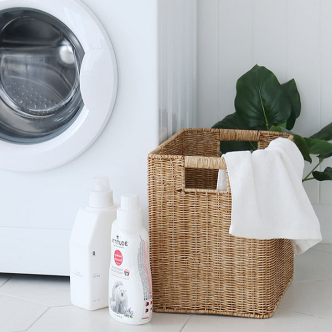 네이쳐리빙 데이지가든 내츄럴 깊은 라탄 바구니, 1개