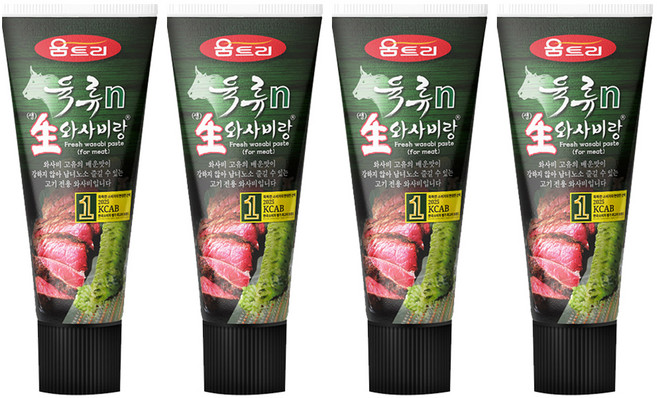 움트리 육류n 생 와사비랑, 120g, 4개