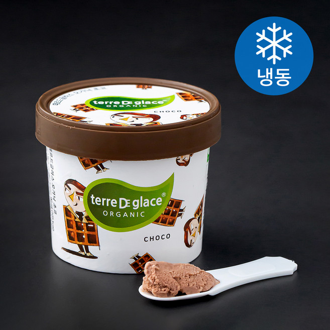 떼르드글라스 오가닉 초코 아이스밀크 (냉동), 90ml, 1개입, 1개