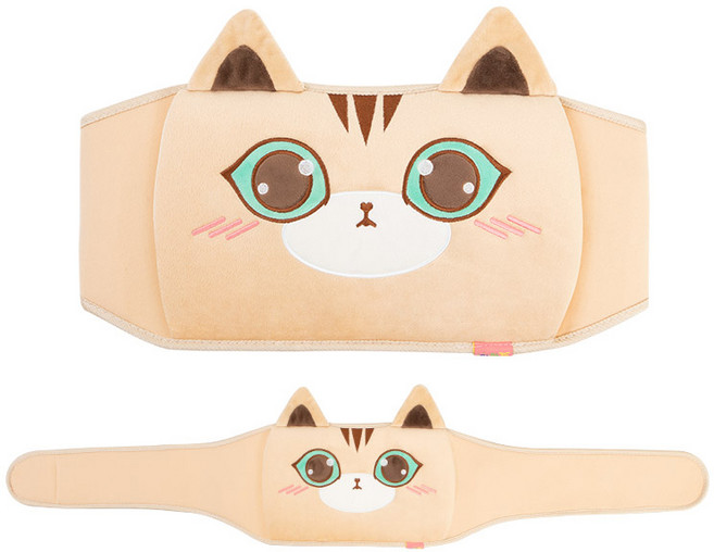 모리츠 충전식 온수찜질기, MO-HP02C, 고양이