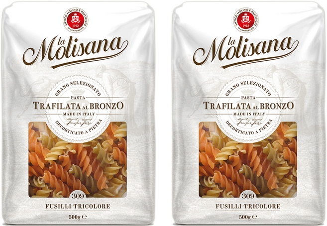 몰리자나 삼색푸실리, 500g, 2개