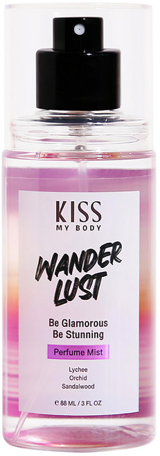 KISS MY BODY 流浪者香水噴霧, 88ml, 1瓶