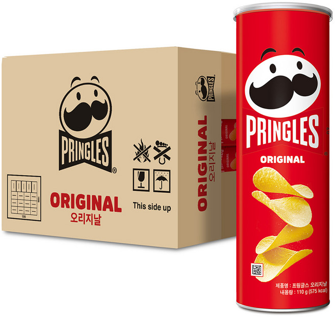 프링글스 오리지날, 110g, 12개