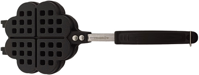 TRIARROW 三箭牌 心型鬆餅烤盤, 20cm, 1個