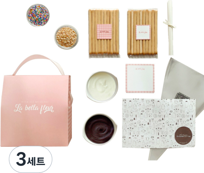 DBD 초콜릿 만들기 세트 Bella, 3세트, 12종