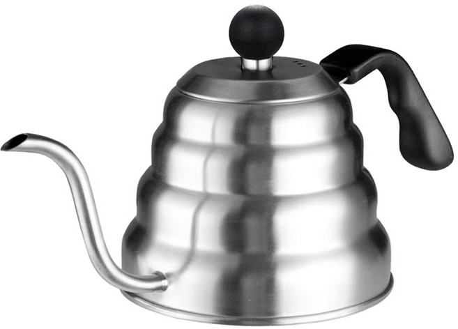 卡特屋 雲朵咖啡手沖壺 1L 人體工學握把, 手沖咖啡壺, 1個