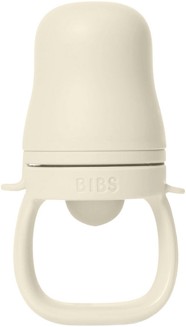 BIBS 咬咬棒輔食器, 1個, 象牙白