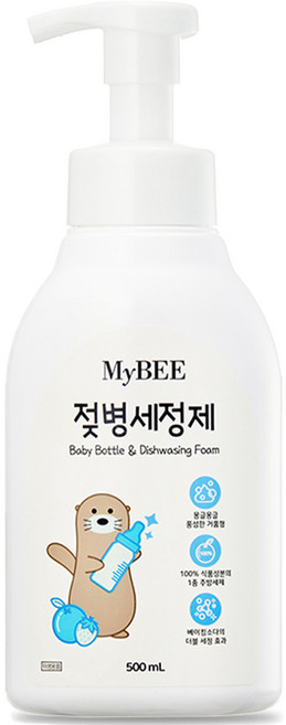 마이비 젖병세정제 거품형, 500ml, 1개