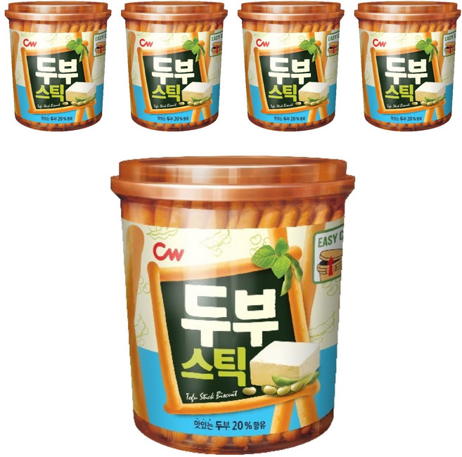 청우식품 두부스틱, 220g, 5개