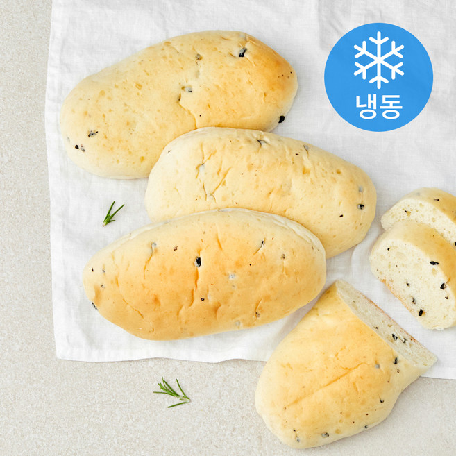 올리브 포카치아 (냉동), 4개, 135g