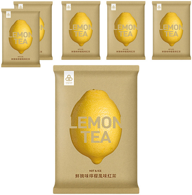 開元食品 鮮摘味檸檬風味紅茶, 1.02kg, 1袋, 6袋