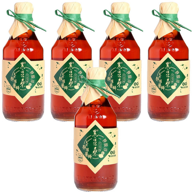 黑豆桑 天然手工檸檬淳, 550ml, 5瓶
