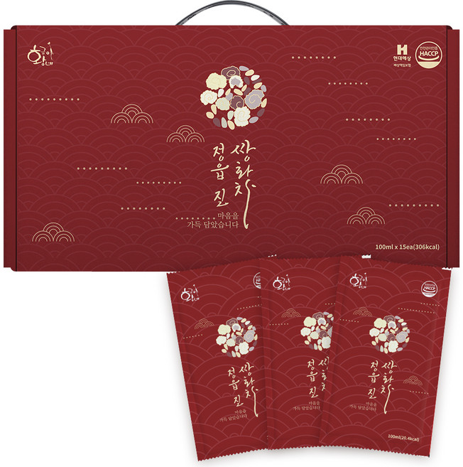 황금이네 정읍진 쌍화차 진액, 100ml, 15개입, 1박스