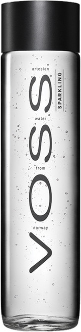 VOSS 芙絲 挪威天然礦泉水 玻璃瓶裝, 800ml, 1瓶