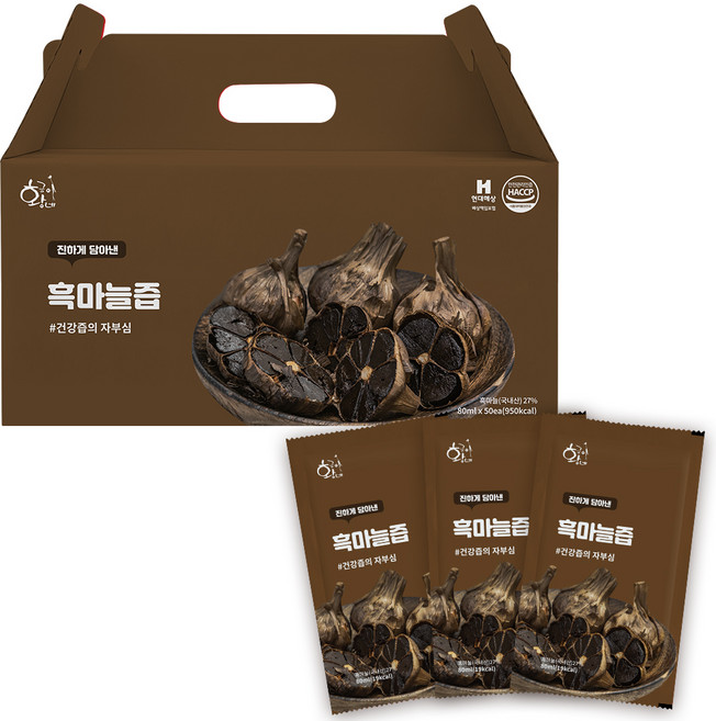 황금이네 흑마늘즙 50p, 4L, 1개