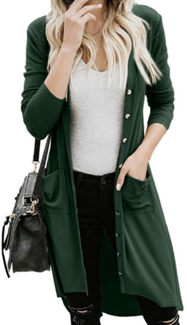 에어 싱글 브레스트 임부 가디건