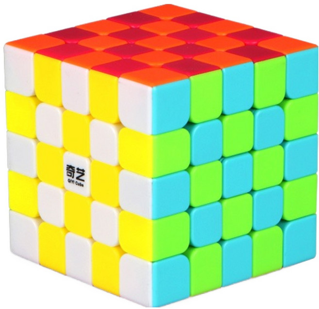 치이큐브 치정S 큐브 5x5, 스티커리스, 1개