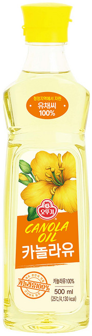 오뚜기 카놀라유, 500ml, 1개