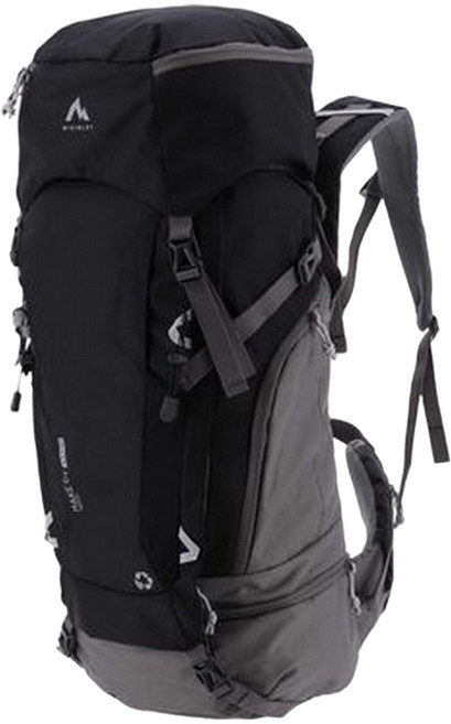 瑞士 McKINLEY MAKE CT 45+10 Vario I 登山背包, 黑色