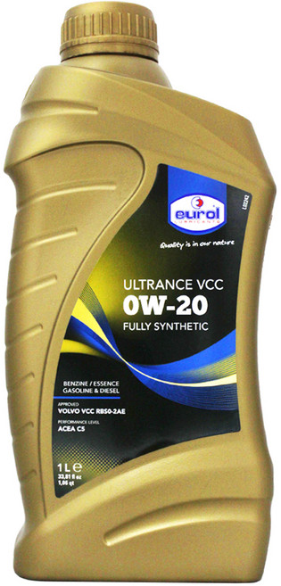 eurol 曜樂 ULTRANCE VCC 全合成機油 1L, 0w20, 1罐