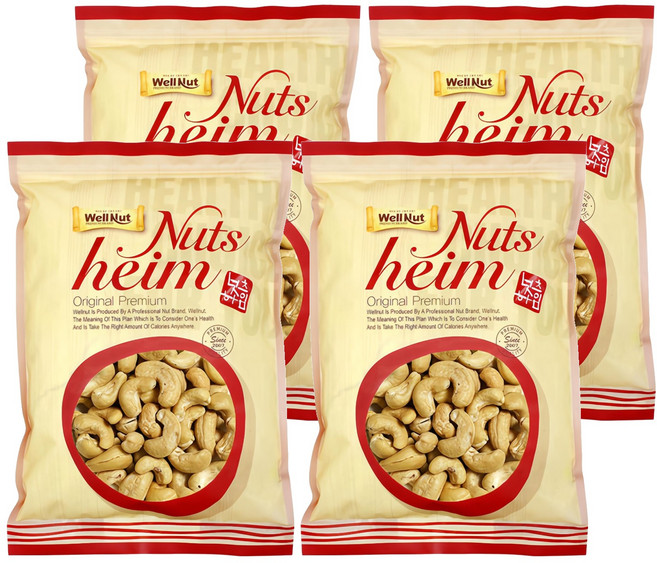 너츠하임 구운 캐슈넛, 200g, 4개