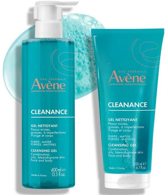 아벤느 클리낭스 약산성 밸런싱 클렌징 젤 400ml + 200ml 세트, 1세트