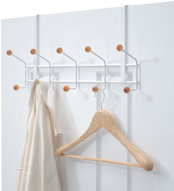 코멧 홈 우드볼 도어행거, 혼합색상, 10구, 1개