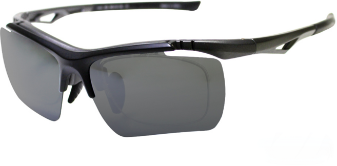 팬톤 플립업 편광 스포츠 선글라스 + 전용 케이스