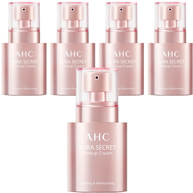 AHC 아우라 시크릿 톤업 CC크림 SPF30 PA++, 30g, 5개