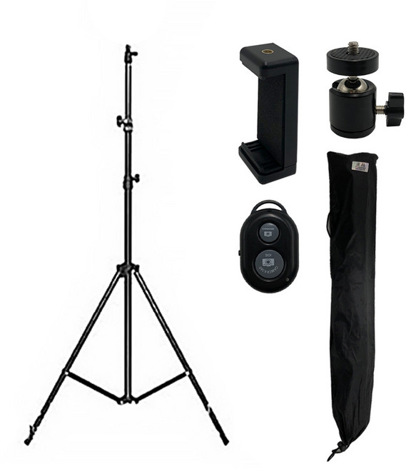 요기쏘 2m 스마트폰 삼각대