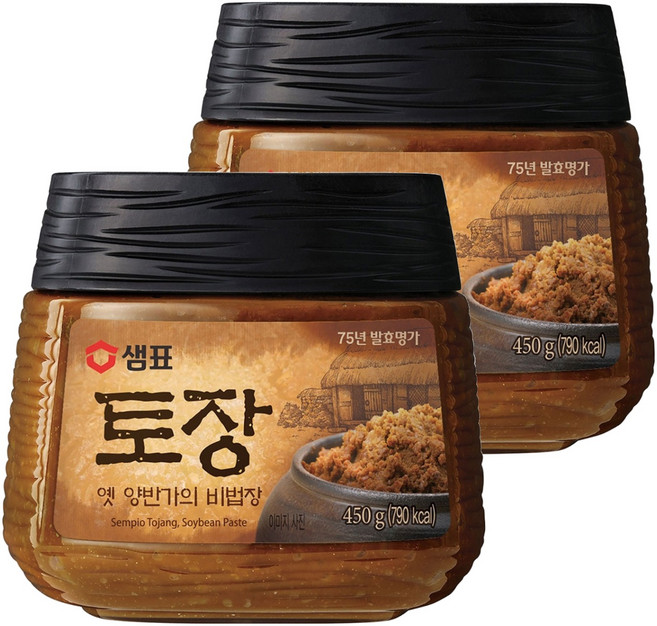 Sempio 膳府 嚴選經典大豆醬, 450g, 2個