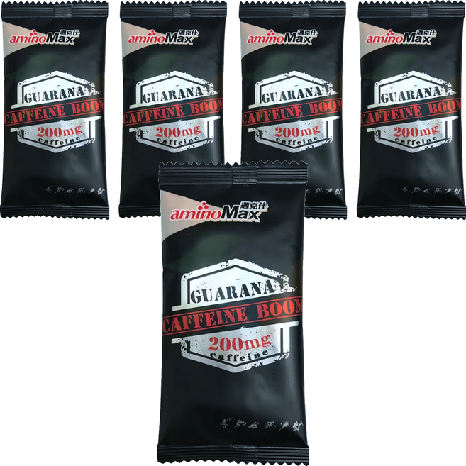 aminoMax 邁克仕 瓜拿納膠囊, 4顆, 500mg, 5包