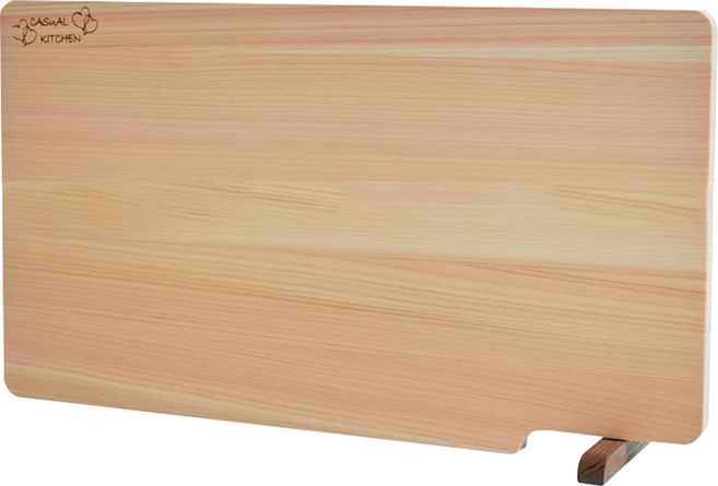 DAIWA 日本製超薄檜木砧板, 原木色, 1個