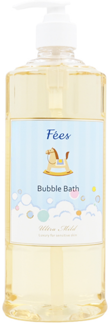 Fees BEBE 嬰兒柔護泡泡露 清新香, 600ml, 1瓶
