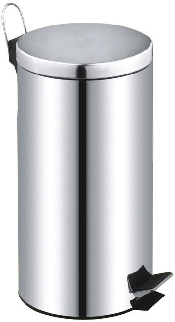 댐퍼 무소음 페달 스텐 휴지통 30L, 1개