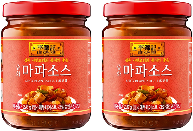 이금기 중화 마파소스, 226g, 2개
