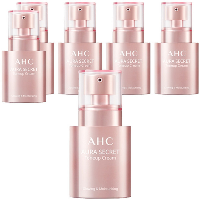 AHC 아우라 시크릿 톤업 CC크림 SPF30 PA++, 30g, 6개