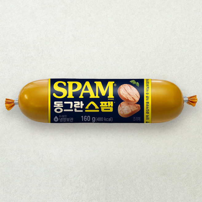 스팸 동그란 스팸, 160g, 1개