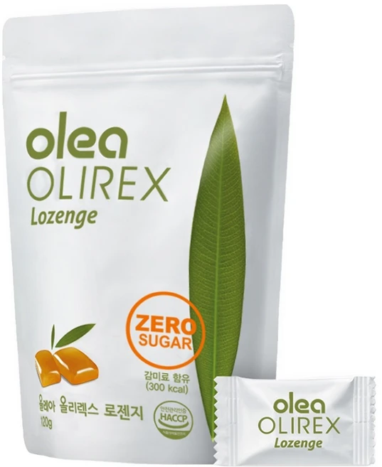 올레아 올리렉스 로렌지 허브캔디, 120g, 1개 - 쿠팡