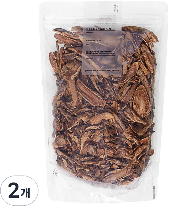 BANGATGANCHEONGNYEON 壓力炒桔梗茶, 2個, 400g