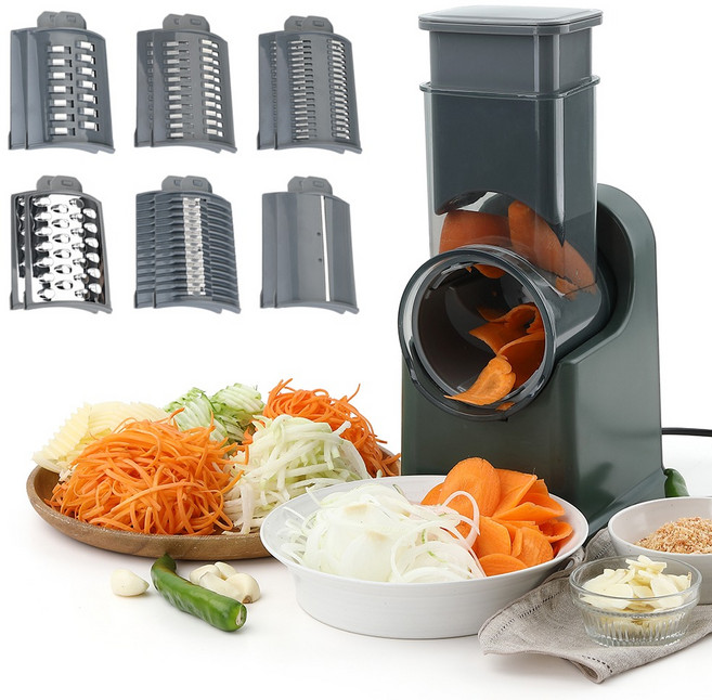 BRUNO 만능 전동 6종 채칼 오토 슬라이서, BAS-2502