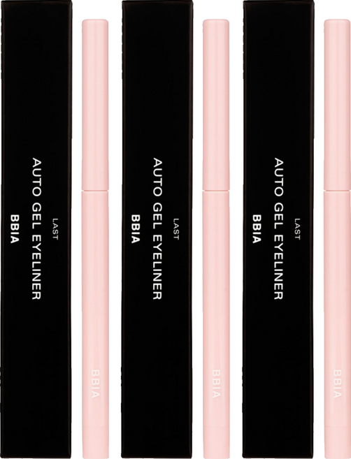 삐아 라스트 오토 젤 아이라이너 0.3g, 08엔젤, 3개