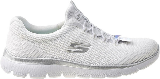 SKECHERS Summits Cool Classic 女款寬楦運動鞋