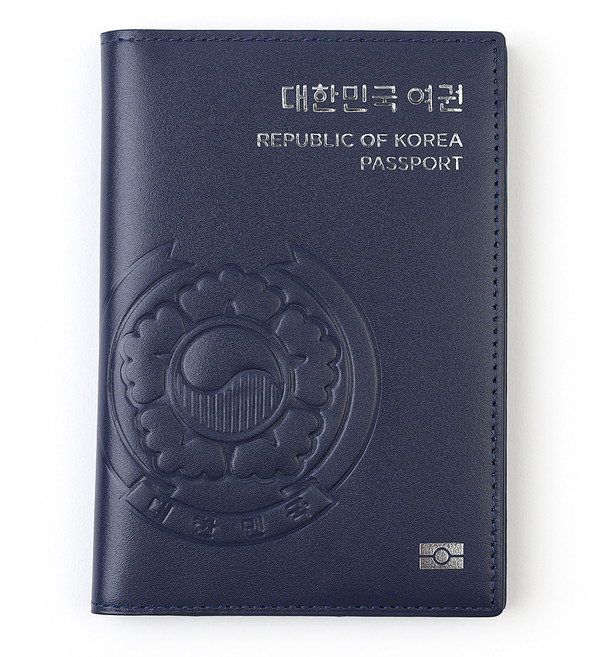 BLANC FLEUR 牛皮防RFID盜刷韓國護照套