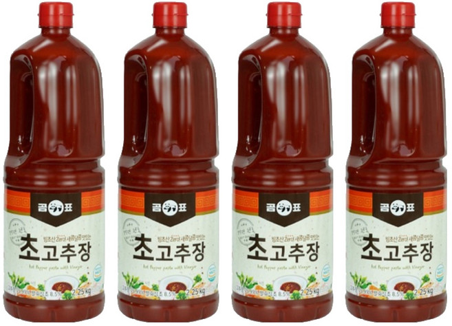 Gompyo 초고추장, 2.25kg, 4개