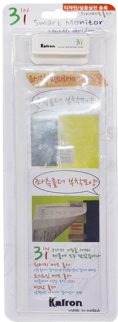 Kalron 3合1智慧螢幕便條貼板 2入, 左側右側