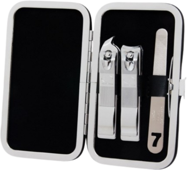 777 손톱깎이 세트 KR-351, 블랙, 1세트