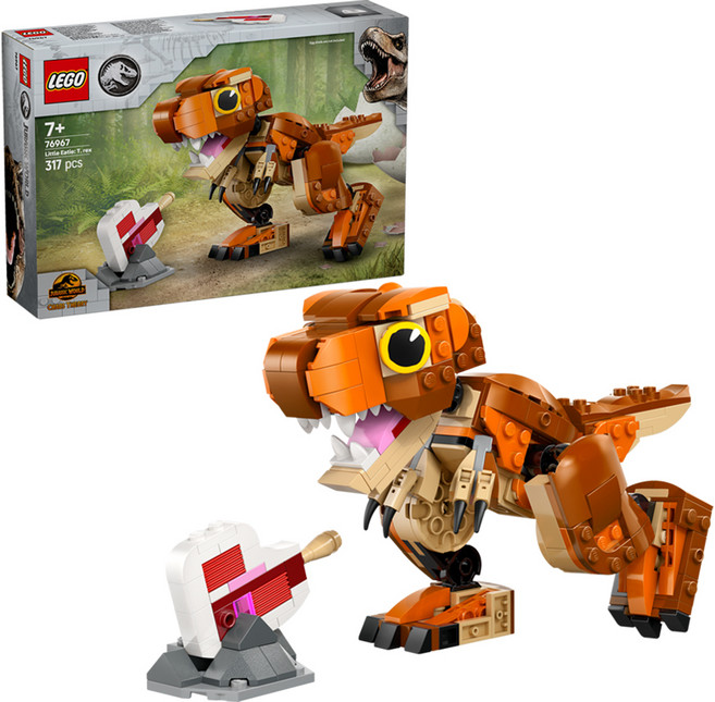 LEGO 樂高 積木玩具 7歲以上, Jurassic World 小食怪 多色, 1個